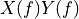 X(f) Y(f)